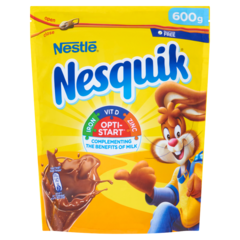 Nesquik Opti-Start Rozpuszczalny napój kakaowy z dodatkiem witamin i składników mineralnych
