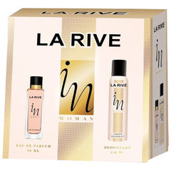 La Rive Zestaw kosmetyków In Woman: Woda perfumowana 90 ml + dezodorant 150 ml