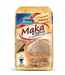 Melvit Mąka żytnia razowa do wypieku domowego chleba