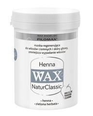 Pilomax Wax henna maska regenerująca włosy zniszczone ciemne