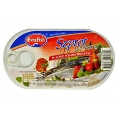 Evrafish Szprot w sosie pomidorowym