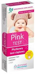 Domowe Laboratorium Pink Test Domowy test ciążowy