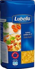 Lubella Creste di gallo Makaron Kolanka ozdobne