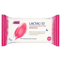 Lactacyd Sensitive Chusteczki go higieny intymnej