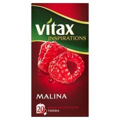Vitax Inspirations Malina Herbata owocowo-ziołowa (20 torebek)