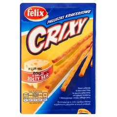 Felix Crixy Paluszki krakersowe o smaku żółty ser