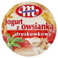 Mlekovita Jogurt z owsianką truskawkowy