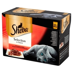 Sheba Select Slices Mix smaków mięsnych w sosie Karma dla kota