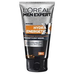 L'Oréal Paris Men Expert Hydra Energetic X 18+ Żel oczyszczający do twarzy Magnetyczny Węgiel