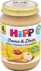 Hipp BIO Owoce & Zboża Jabłka i banany z biszkoptami po 4. miesiącu