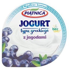 Piątnica Jogurt typu greckiego z jagodami