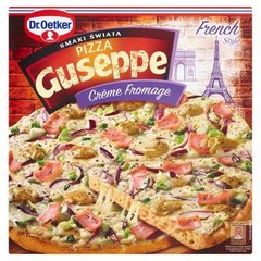 Dr. Oetker Guseppe Smaki Świata Pizza z sosem śmietanowym i serami