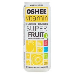 Oshee Vitamin Fruit Napój niegazowany o smaku wieloowocowym wzbogacony witaminami