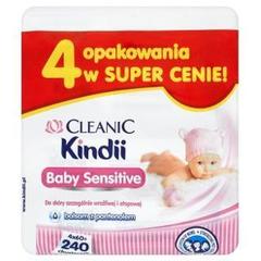 Cleanic Kindii Baby Sensitive Chusteczki do skóry szczególnie wrażliwej i atopowej