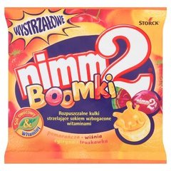 Nimm2 Boomki Rozpuszczalne kulki strzelające sokiem wzbogacone witaminami