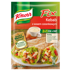 Knorr Fix kebab z sosem czosnkowym