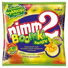 Nimm2 Boomki kwaśne Rozpuszczalne kulki strzelające sokiem wzbogacone witaminami