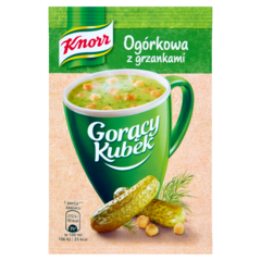 Knorr Gorący Kubek Ogórkowa z grzankami