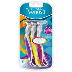 Venus Gillette Simply Venus 3 Plus Maszynki jednorazowe do golenia, 3 sztuki