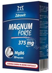 Zdrovit Magnum forte 375 mg x 30 kaps