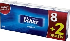 Velvet Original Chusteczki higieniczne 3-warstwowe