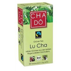 Cha-do ekologiczna zielona herbata - Lu Cha BIO