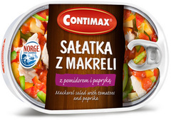 Contimax Sałatka z makreli z pomidorem i papryką