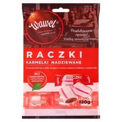 Wawel Raczki Karmelki nadziewane