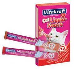 Vitakraft Vitakraft Cat Liquid-Snack z Wołowiną 6x15g