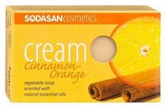 Sodasan Mydło cynamonowo-pomarańczowe w kostce BIO