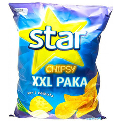 Star Chips Chrupki serowo-cebulowe