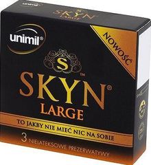 Unimil  Skyn Large Nielateksowe prezerwatywy