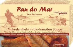PAN DO MAR filety z makreli w BIO sosie pomidorowym