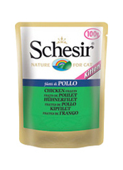 Schesir SCHESIR KITTEN • FILETY Z KURCZAKA • SASZETKI 100 g