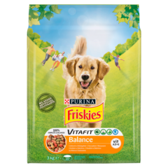 Friskies Vitafit Balance Karma dla psów z kurczakiem i warzywami 3 kg