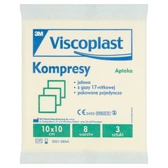 Viscoplast Kompresy 10 x 10 cm