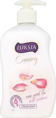 Luksja Creamy Rose Petals & Milk Proteins Nawilżające mydło w płynie