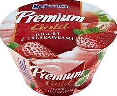 Bakoma Premium Gold Jogurt z truskawkami
