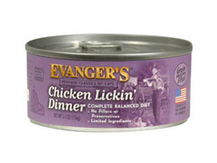Evanger's Chicken Lickin Puszka karma dla kota z kurczakiem