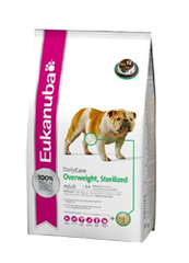 Eukanuba  EUKANUBA DAILY CARE OVERWEIGHT / STERYLISED 12,5 kg