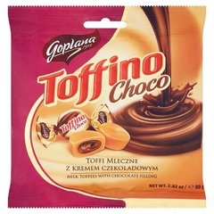 Goplana Toffino Choco Toffi mleczne nadziewane kremem czekoladowym