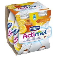 Danone Actimel Cytryna-Miód Napój mleczny 400 g (4 sztuki)