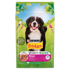 Friskies Vitafit Maxi Karma dla psów z wołowiną 10 kg