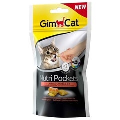 Gimpet Nutri Pockets łosoś omega 3 i 6 przysmak dla kotów