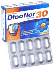 Bayer Dicoflor 30 (dla dzieci) x 30 kaps