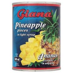 Giana ananas kawałki w zalewie