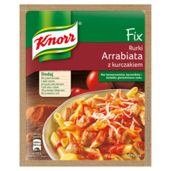 Knorr Fix rurki arrabiata z kurczakiem