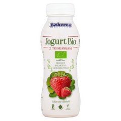 Bakoma Jogurt BIO truskawka pitny
