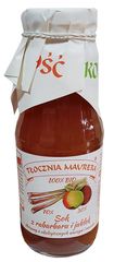 Tłocznia Maurera Tłocznia Maurera Sok rabarbarowy z jabłkiem Bio 300 ml 