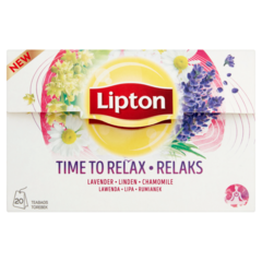 Lipton Relaks Herbatka ziołowa 30 g (20 torebek)